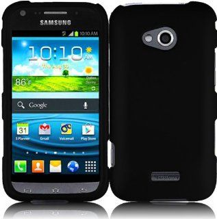 Generic Rubberized Protector Cover for Samsung Galaxy Victory 4G LTE L300   Retail Packaging   Black Cell Phones & Accessories