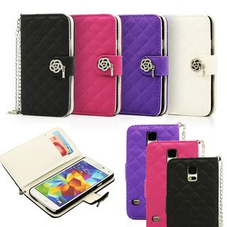Gearonic PU Leather Flip Wallet Case Cover for Samsung Galaxy S5 Gearonic Cases & Holders