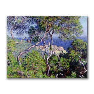 Claude Monet 'Bordighera 1884' Canvas Art Trademark Fine Art Canvas
