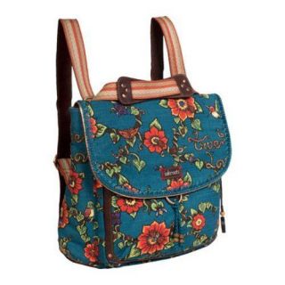 Women's Sakroots Artist Circle Convertible Backpack Lagoon True Love Sakroots Fabric Bags