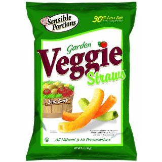 Sensible Portion Garden Veggie Straws Lightly Salted, 20 Oz (1.25lb)567g.  Potato Chips  Grocery & Gourmet Food
