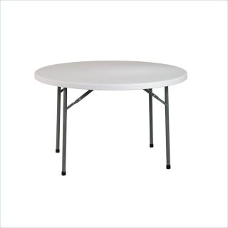 Office Star 48" Round Resin Multi Purpose Table with Traditional 4 Post Legs   BT48Q