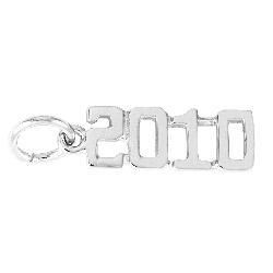 Sterling Silver 2010 Charm Silver Charms