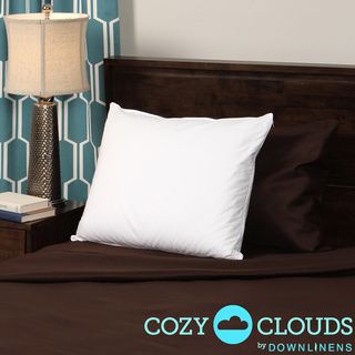 CozyClouds by DownLinens Deluxe White Goose Down Pillow Down Pillows