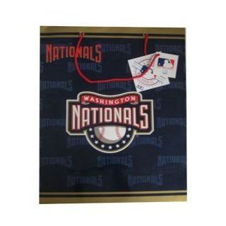 MLB Washington Nationals Gift Bag, Large  Sports Related Collectibles  Sports & Outdoors