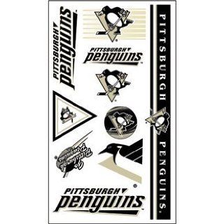 NHL Pittsburgh Penguins Tattoo Sheet  Sports Related Merchandise  Sports & Outdoors