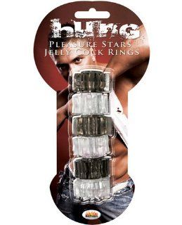 Hung   pleasure stars black/clear (Pack Of 5) Health & Personal Care