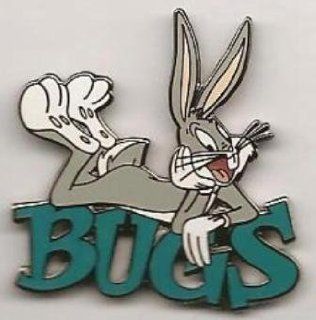 Warner Brothers Looney Tunes Bugs Bunny Name in Green Pin  Other Products  