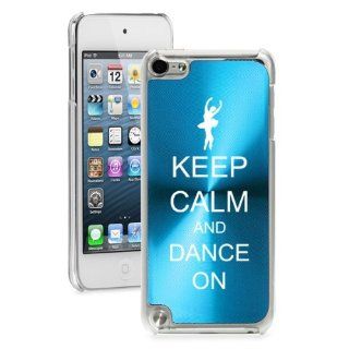 Apple iPod Touch 5th Generation Light Blue 5B250 hard back case cover Keep Calm and Dance On   Players & Accessories