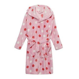 bluezoo Girls pink bunny novelty robe