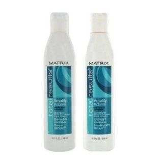 Matrix Total Results Amplify Volume Shampoo 10.1 oz & Conditioner 10.1 DUO  Body Scrubs  Beauty