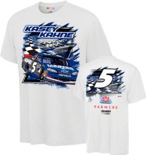 Kasey Kahne #5 Farmer's Insurance Speedway T Shirt  Sports Fan T Shirts  Sports & Outdoors