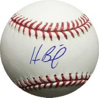 Homer Bailey autographed Baseball  Sports Related Collectibles  Sports & Outdoors