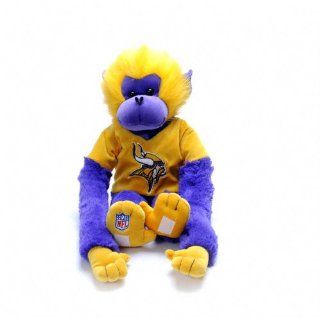 Minnesota Vikings 27'' Plush Rally Monkey  Sports Related Collectibles  Sports & Outdoors