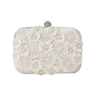 Phase Eight Ivory Alice Floral Clutch Bag