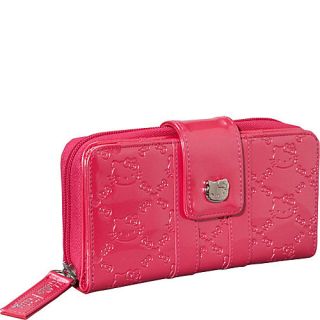 Loungefly Hello Kitty Bright Rose Embossed Patent Wallet