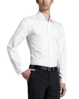 Mens Tuxedo Shirt, White   Versace Collection   White (44)