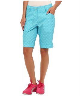 PUMA Golf Pattern Bermuda Short Womens Shorts (Blue)