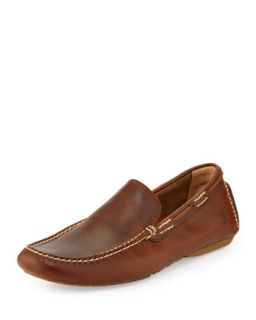 Mens West Leather Driver, Whiskey   Frye   (11)