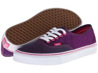 Vans Authentic Magenta) Skate Shoes (Purple)