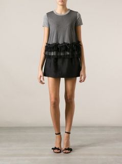 Red Valentino Tulle Detailed T shirt   Twist'n'scout