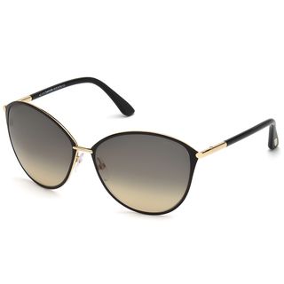 Tom Ford Womens Penelope Rose Gold Metal Cat eye Sunglasses