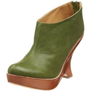 Cindy Says Women's Vivica Bootie, Green, 5 M US Shoes
