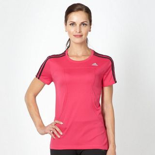 adidas Adidas ClimaLite pink sport t shirt