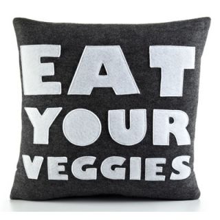 Alexandra Ferguson Good Advice Eat Your Veggies Decorative Pillow EYVG 16 C