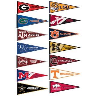 SEC College Pennant Set  Sports Related Pennants  Sports & Outdoors