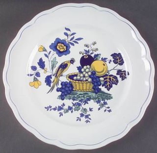 Spode Blue Bird Fine Stone 13 Chop Plate (Round Platter), Fine China Dinnerware
