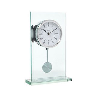 Acctim Glass pendulum mantel clock