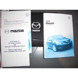 2008 Mazda 3 Owners Manual Mazda Books
