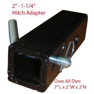 2" To 1 1/4" Hitch Receiver Adapter
