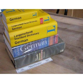 Langenscheidt Standard Dictionary German German   English / English   German. 130, 000 references Langenscheidt 9783468980466 Books