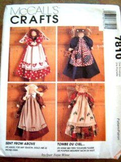 McCall's Crafts Pattern 7810 ~ Sent From Above 22" Angel Doll with Seasonal Wardrobe by Faye Wine