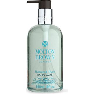 MOLTON BROWN   Mulberry & Thyme hand wash 300ml