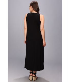 Karen Kane Plus Plus Size V Neck Maxi Dress