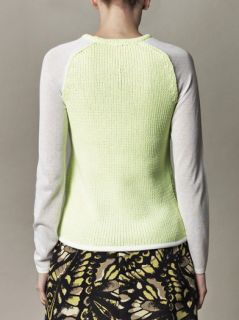 Colour block neon sweater  Tibi