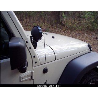 AntennaX Black Billet (14 inch) Antenna for (07 thru 14) Jeep Wrangler JK Automotive