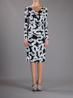 Diane Von Furstenberg 'bentley' Chain Print Dress