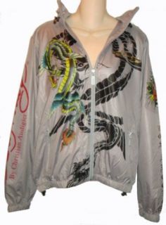 Men's Ed Hardy Wind Breaker Hoodie Available in Several Sizes at  Mens Clothing store Fashion Hoodies