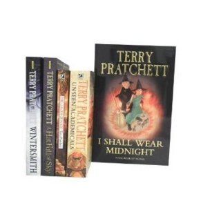 Terry Pratchett Series Collection Gift Set I Shall Wear Midnight [hardcover], Unseen Academicals a Discworld Novel, the Colour of Magic a DiscworldFull of Sky & Wintersmith Discworld Novel Terry Pratchett 9781780810287 Books