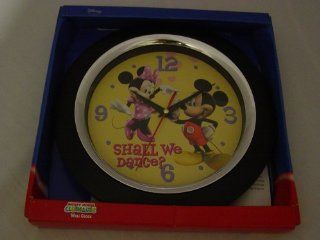 Disney Mickey Mouse Clubhouse Wall Clock "Shall We Dance?"  