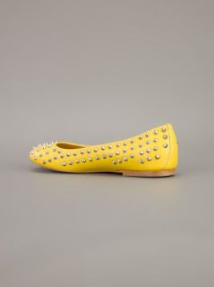 Giacomorelli Studded Ballerina