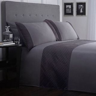 J by Jasper Conran Grey Wardour bed linen