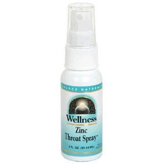 Source Naturals Wellness Zinc Throat Spray, 2 Ounce Health & Personal Care