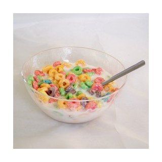 New Real Looking Faux Fruit Loops Cereal Bowl W/spoon Toys & Games