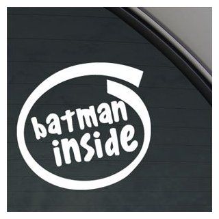 BATMAN INSIDE Decal Robin Car Truck Window Sticker Automotive