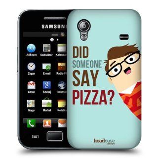 Head Case Designs Did Someone Say Pizza Certified Pizzaholic Hard Back Case Cover for Samsung Galaxy Ace S5830 Cell Phones & Accessories